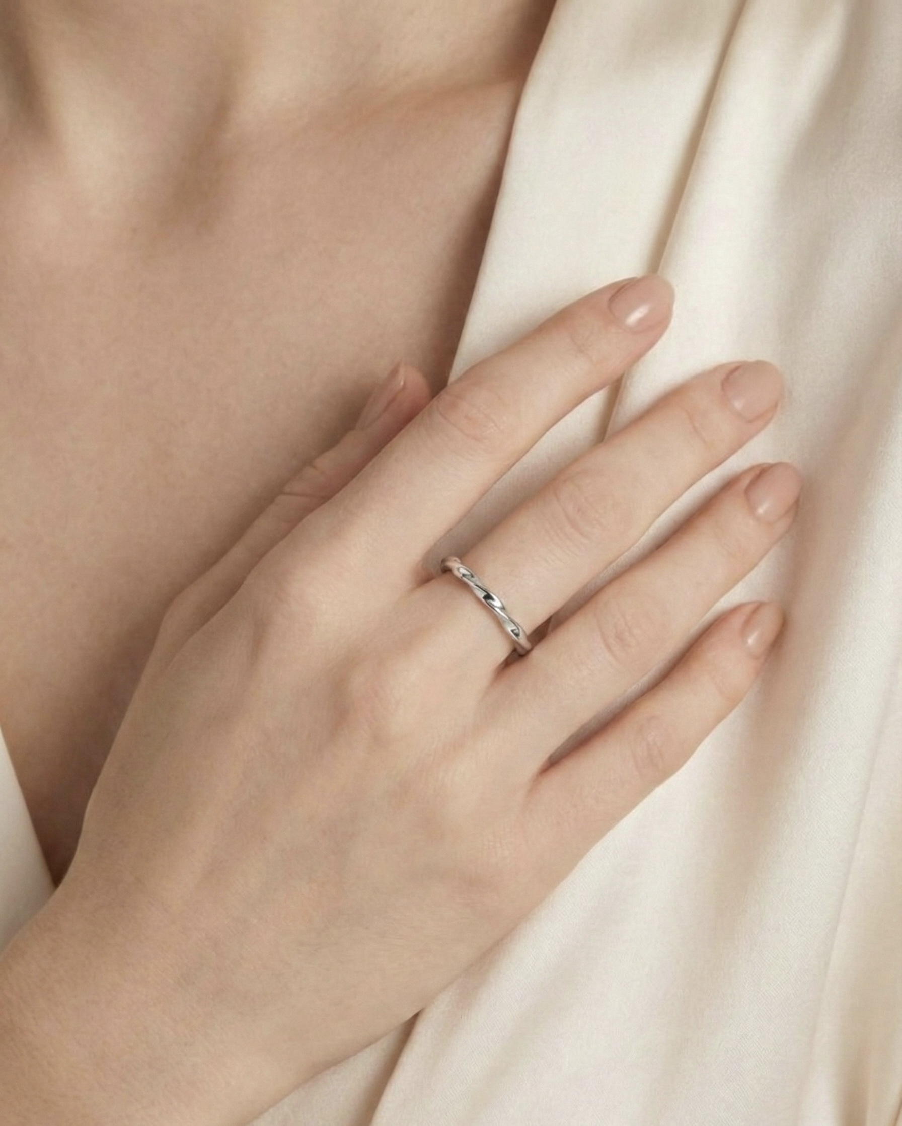The Universe Ring — Sterling Silver 925, adjustable, for all genders