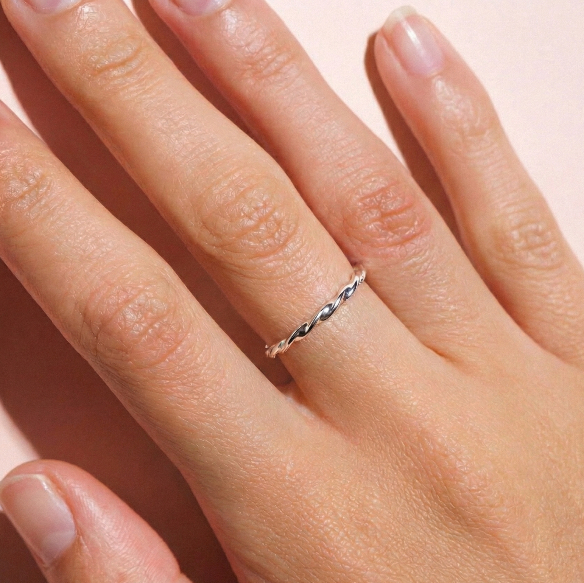 Universe Ring — sterling silver adjustable ring